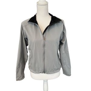 L.L. Bean Gray Athletic Full Zip Jacket